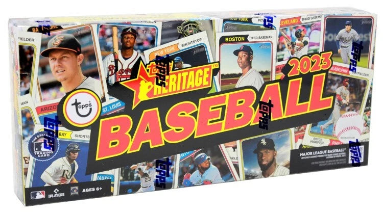 2023 TOPPS HERITAGE BASEBALL HOBBY BOX