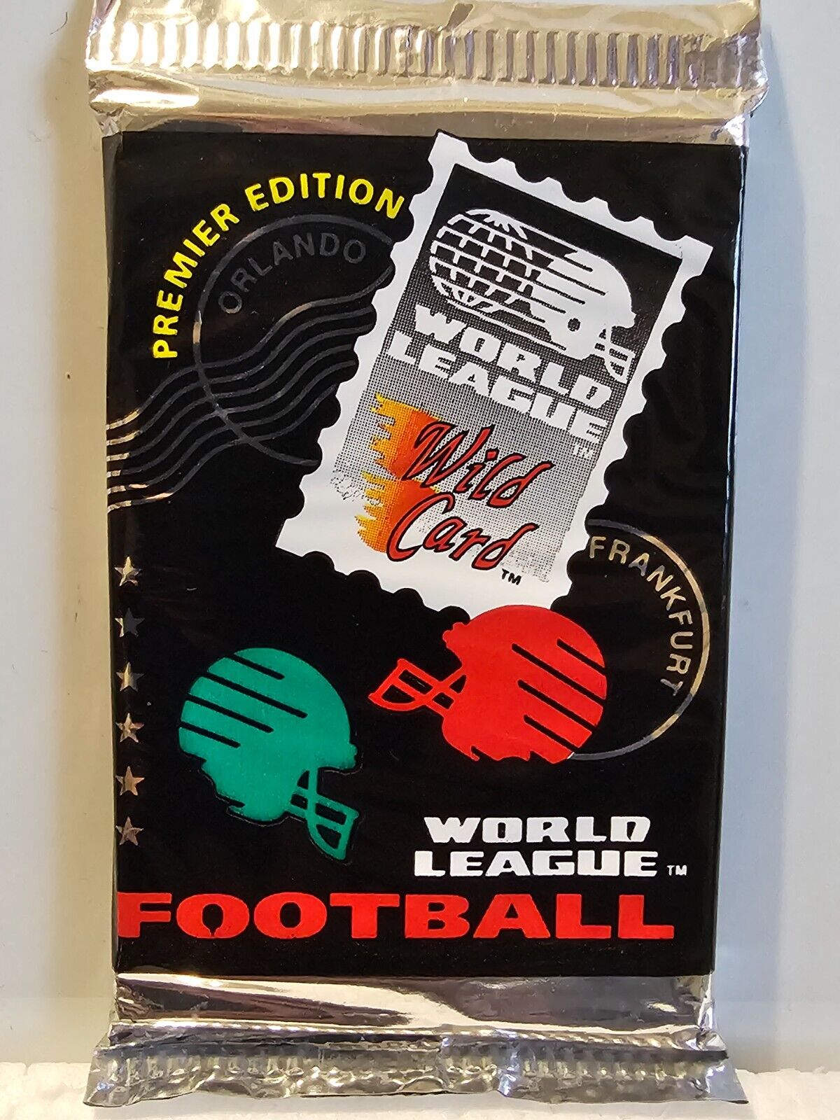 1992 WILD CARD WORLD LEAGUE FOOTBALL