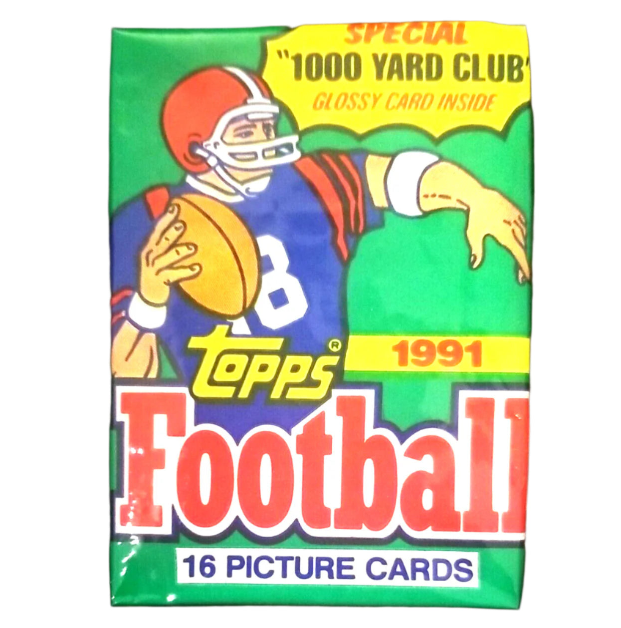1991 TOPPS FOOTBALL 16 CARD PACK