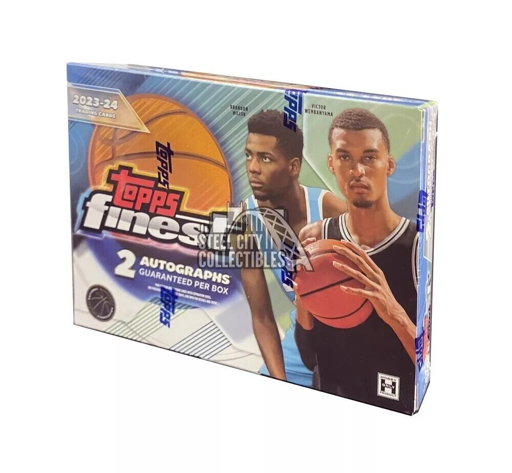2023-24 TOPPS FINEST BASKETBALL HOBBY BOX