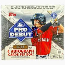2025 TOPPS BASEBALL PRO DEBUT HOBBY BOX