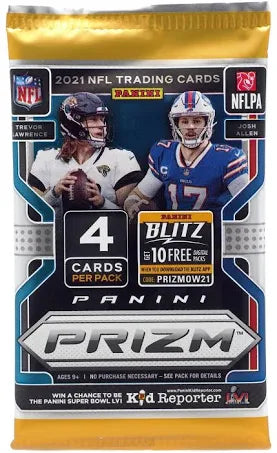 2021 PRIZM FOOTBALL BLASTER PACK