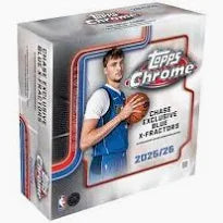2025/26 TOPPS CHROME BASKETBALL MEGA BOX