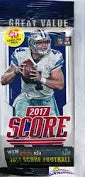 2017 SCORE FOOTBALL JUMBO PACK