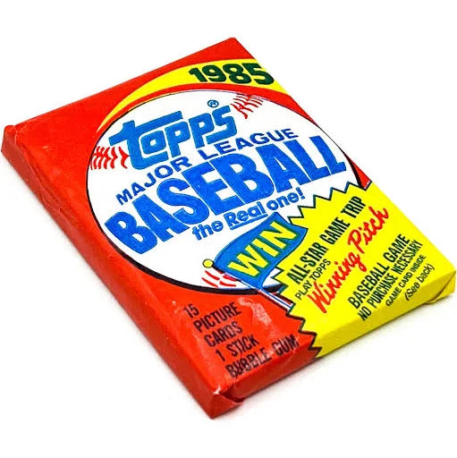 1985 TOPPS BASEBALL WAX PACK