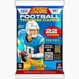 2024 SCORE FOOTBALL SEALED JUMBO PACK