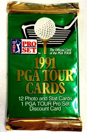 1991 PRO SET PGA TOUR CARD PACK