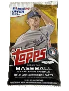 2014 TOPPS BASEBALL SERIES 2 HOBBY PACK (8 CARDS)