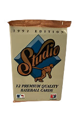 1992 STUDIO BASEBALL SEALED PACK