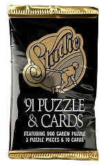 1991 STUDIO BASEBALL SEALED HOBBY PACK