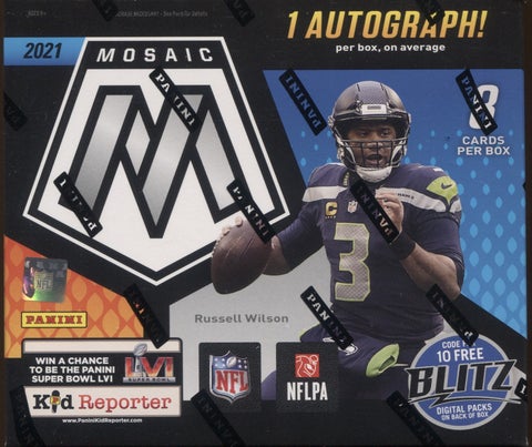 2021 MOSAIC FOOTBALL CHOICE SEALED BOX
