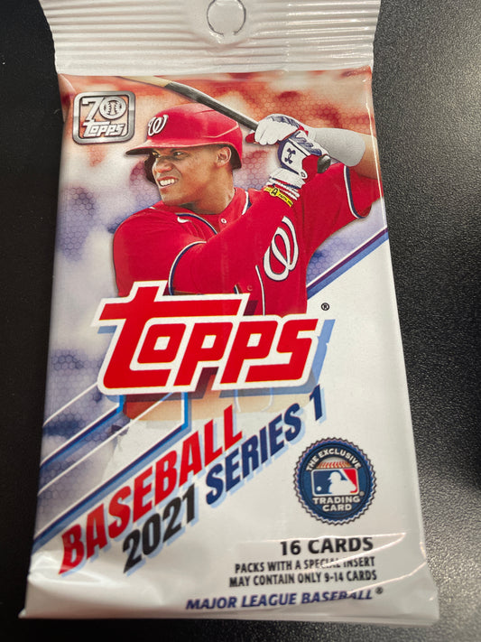 2021 TOPPS SERIES 1 JUMBO PACK