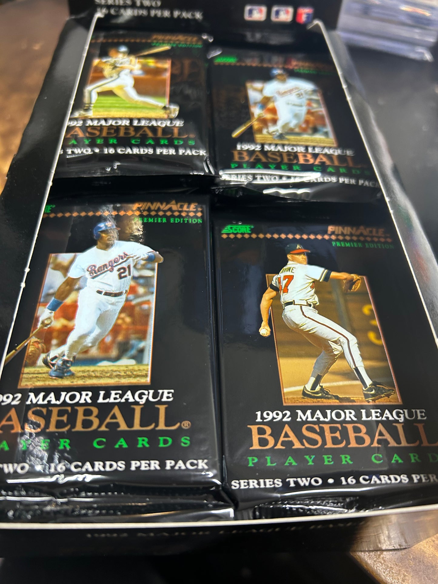 1992 PINNACLE BASEBALL SERIES 2 SEALED PACK