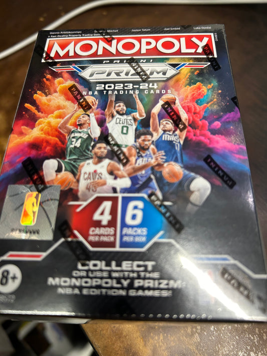 2023/24 PRIZM BASKETBALL MONOPOLY BLASTER BOX