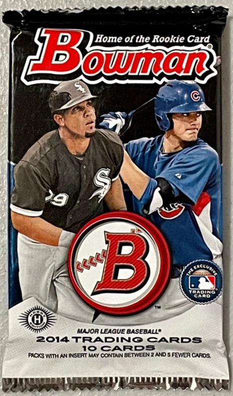 2014 BOWMAN BASEBALL HOBBY PACK (10 CARDS)