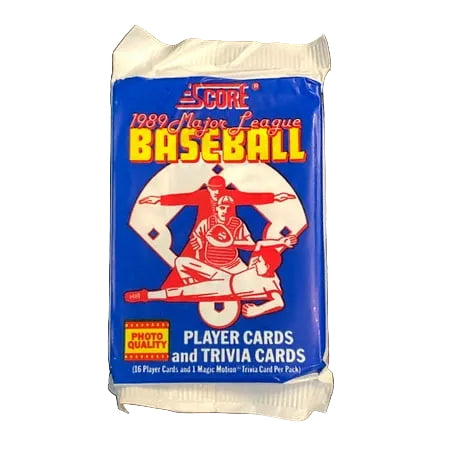 1989 SCORE BASEBALL PACK
