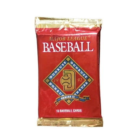 1992 DONRUSS BASEBALL SERIES 2 HOBBY PACK