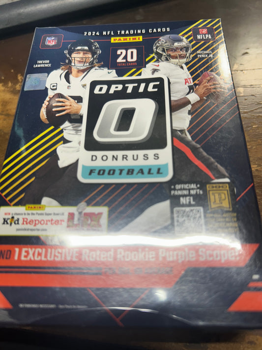 2024 OPTIC FOOTBALL HANGER BOX