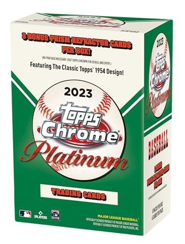 2023 TOPPS CHROME PLATINUM BASEBALL SEALED BLASTER BOX