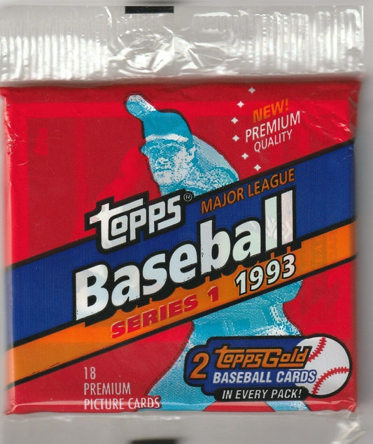 1993 TOPPS SERIES 1 BASEBALL CELLO PACK