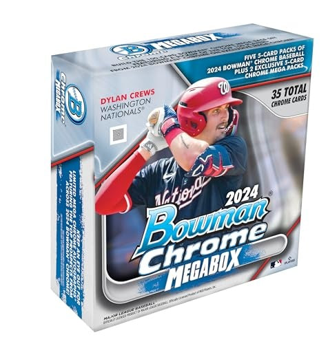 2024 BOWMAN CHROME BASEBALL MEGA BOX