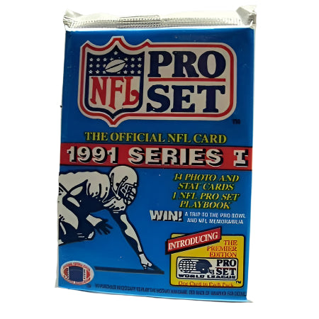 1991 PROSET FOOTBALL SERIES 1 UNOPENED PACK