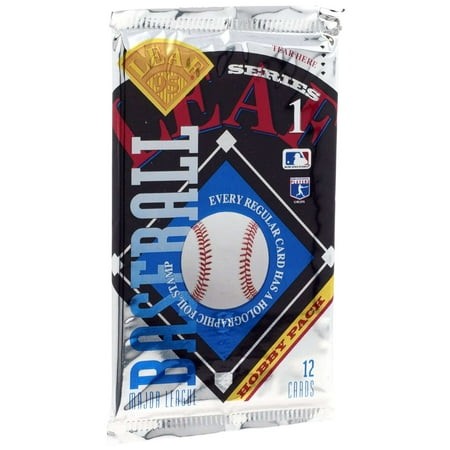 1995 LEAF BASEBALL SERIES 1 HOBBY PACK (12 CARDS)