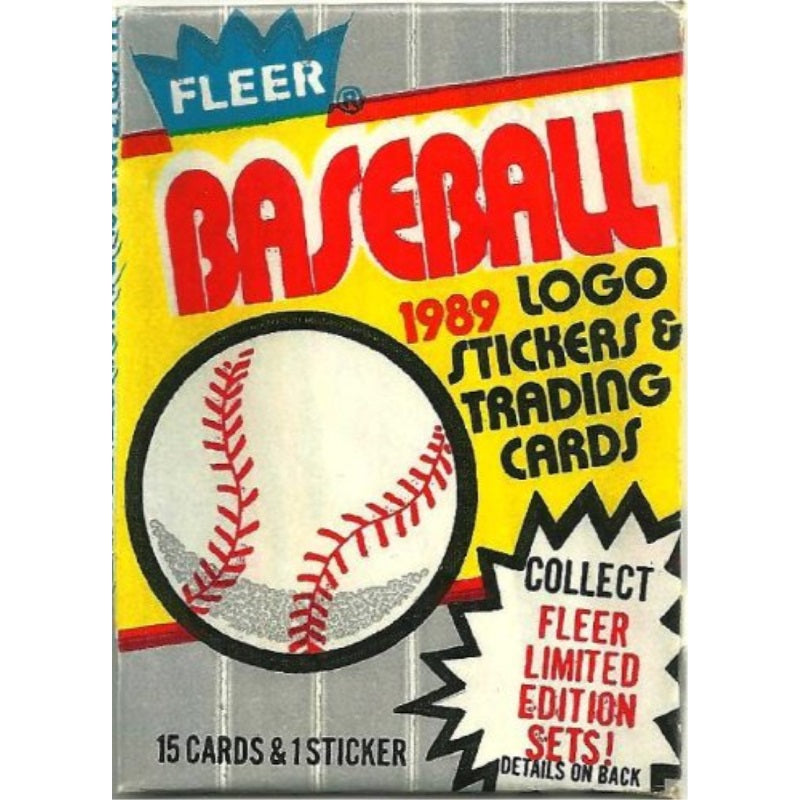 1989 FLEER BASEBALL 15 CARD PACK