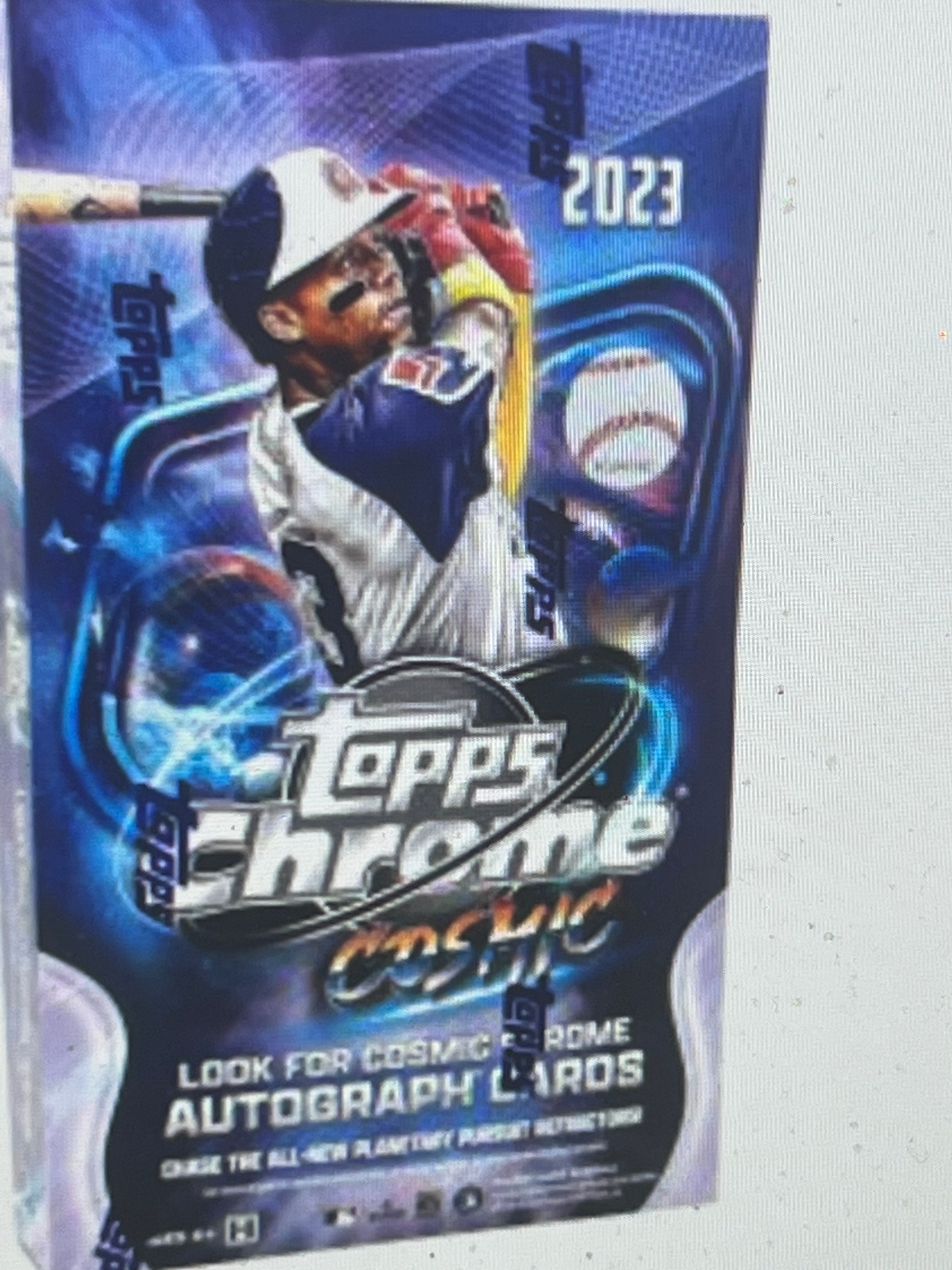 2023 TOPPS COSMIC CHROME BASEBALL HOBBY BOX – Triple Play Vintage