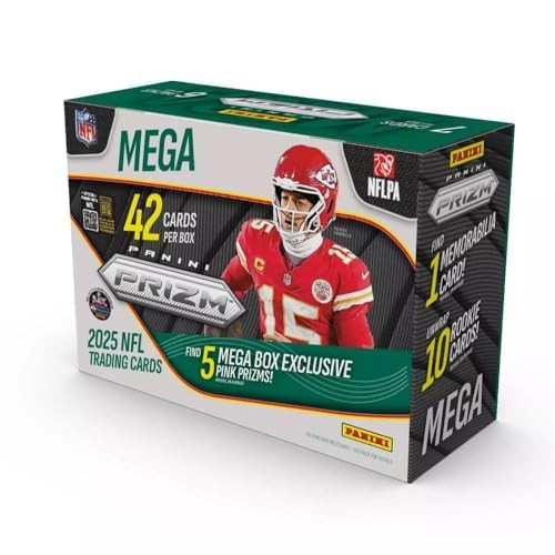 2025 PRIZM FOOTBALL MEGA BOX