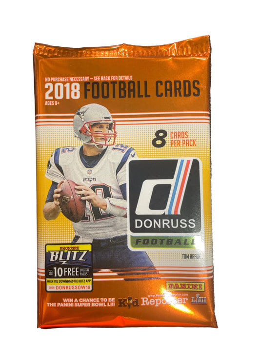 2018 DONRUSS FOOTBALL BLASTER PACK