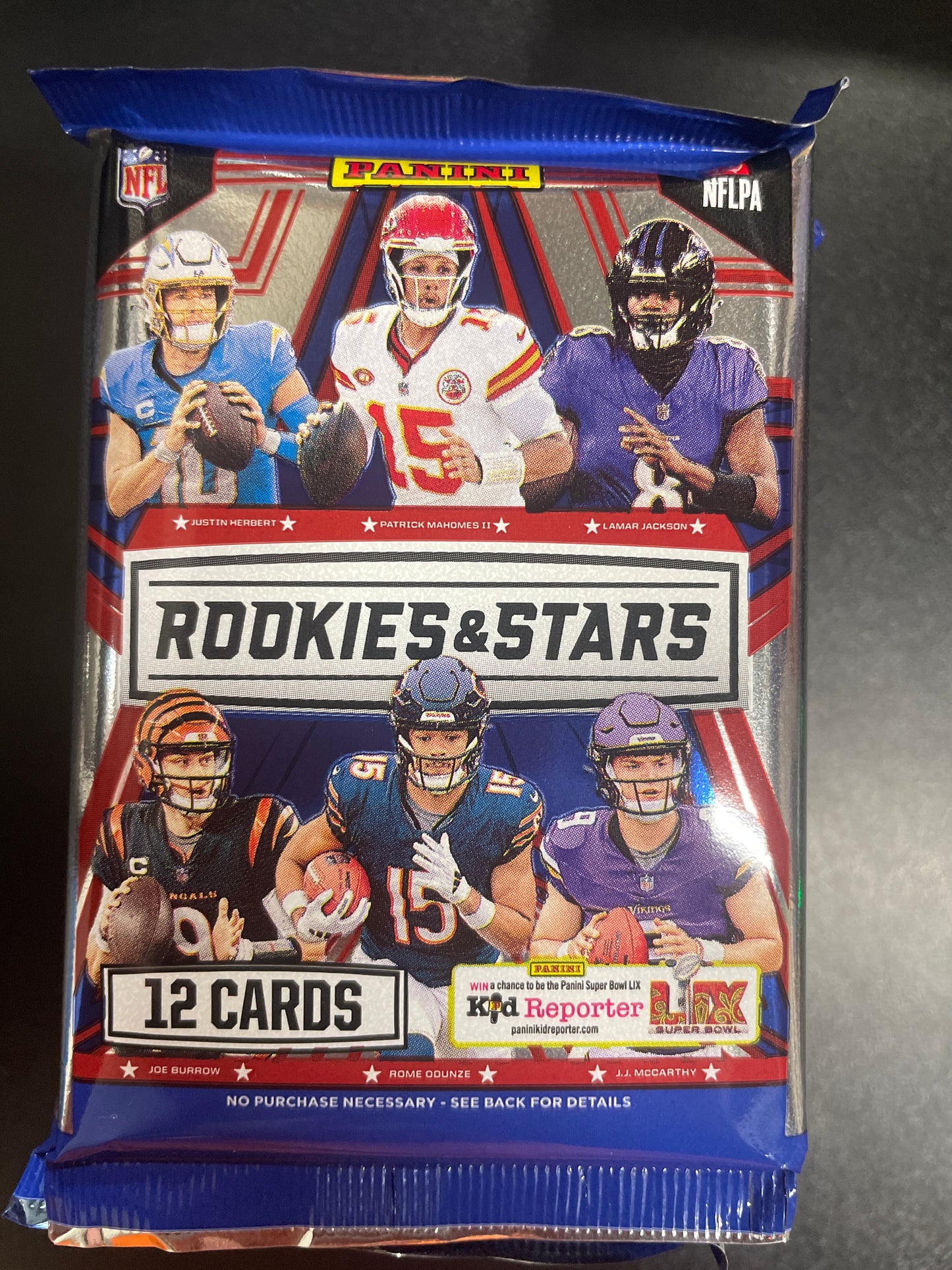 2024 ROOKIES & STARS FOOTBALL BLASTER PACK
