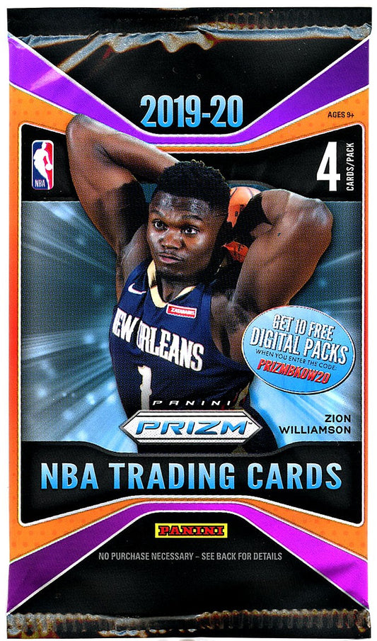 2019-20 PRIZM BASKETBALL RETAIL PACK