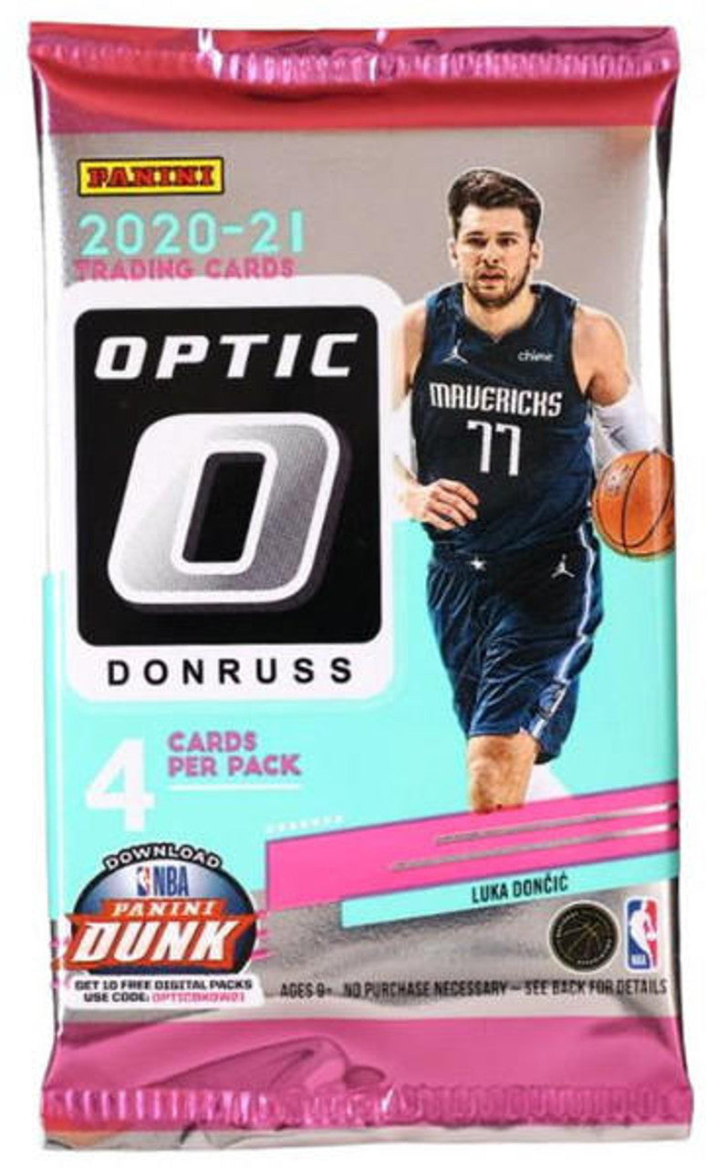 2020-21 OPTIC BASKETBALL RETAIL BOX 4 CARD PACK