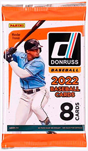 2022 DONRUSS BASEBALL HOBBY 8 CARD PACK