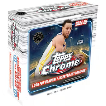 2024-25 TOPPS CHROME BASKETBALL MEGA BOX