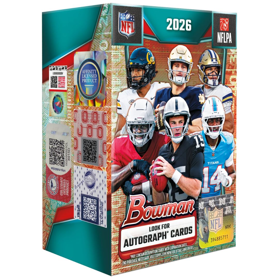 2026 BOWMAN FOOTBALL BLASTER BOX ** LIMIT 4 **
