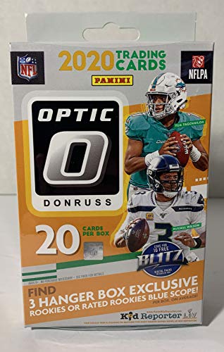 2020 OPTIC FOOTBALL HANGER BOX