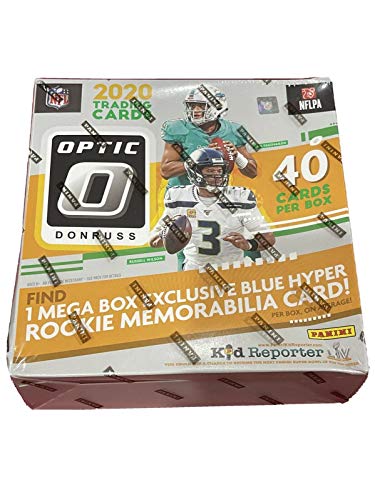 2020 OPTIC FOOTBALL SEALED MEGA BOX