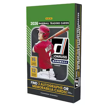 2026 DONRUSS BASEBALL HOBBY BOX