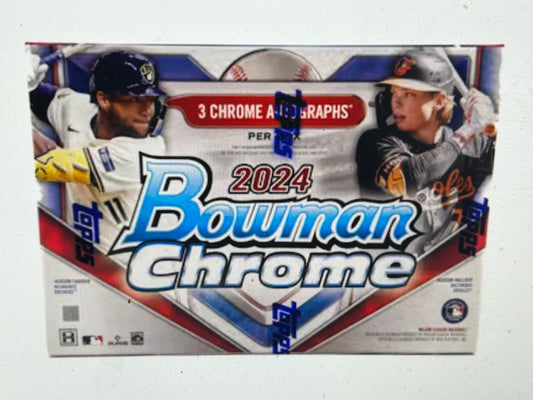 2024 BOWMAN CHROME BASEBALL SEALED HTA CHOICE BOX