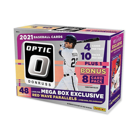 2021 OPTIC BASEBALL SEALED MEGA BOX