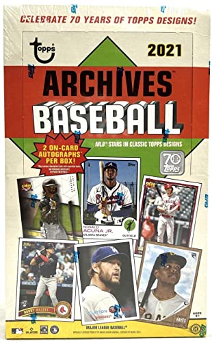 2021 TOPPS ARCHIVES BASEBALL SEALED HOBBY BOX