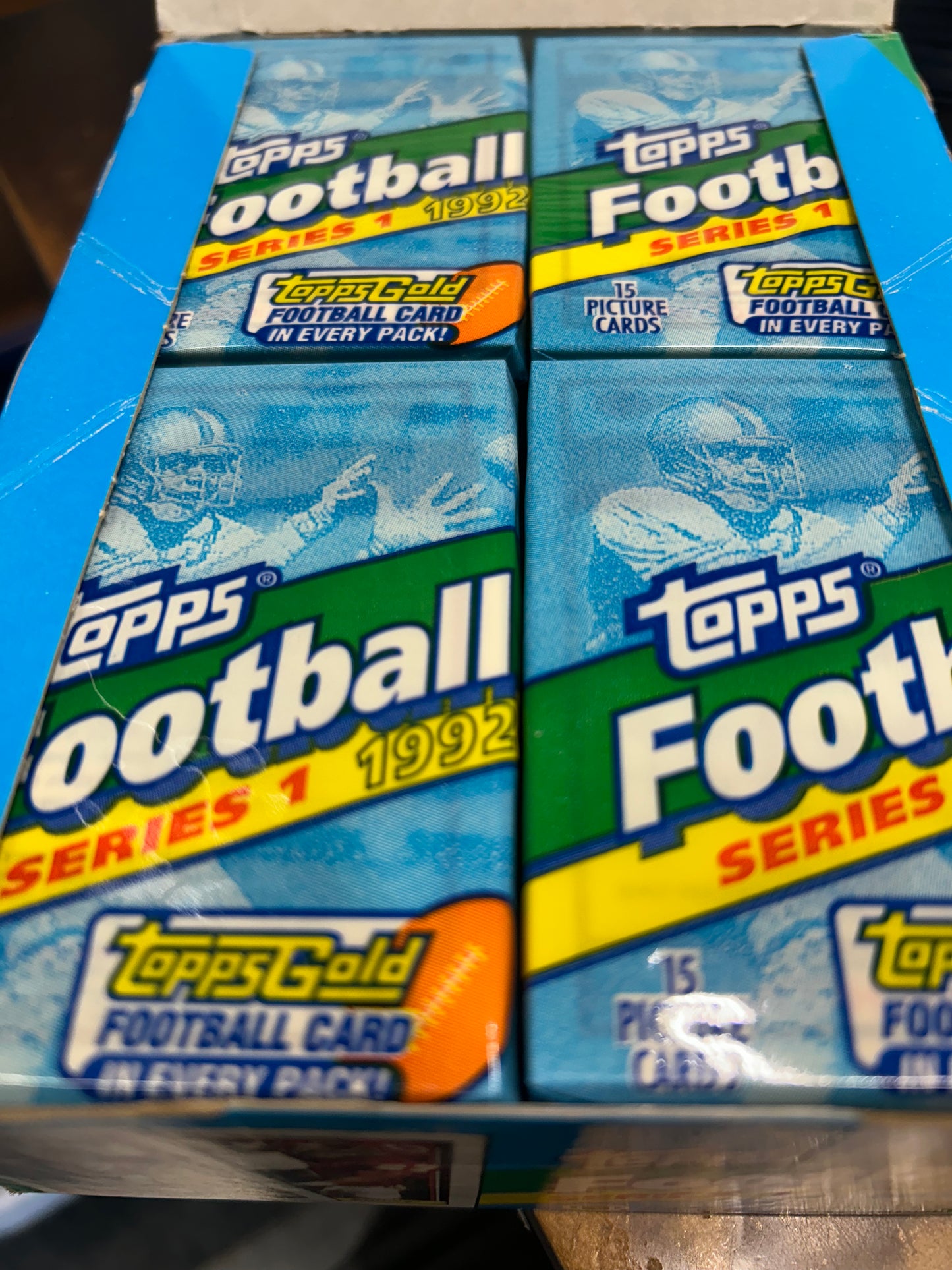 1992 TOPPS FOOTBALL SERIES 1 SEALED PACK