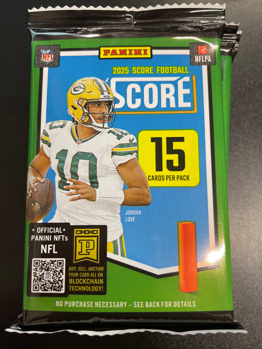 2025 SCORE FOOTBALL BLASTER PACK