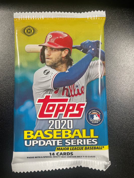 2020 TOPPS UPDATE BASEBALL HOBBY PACK