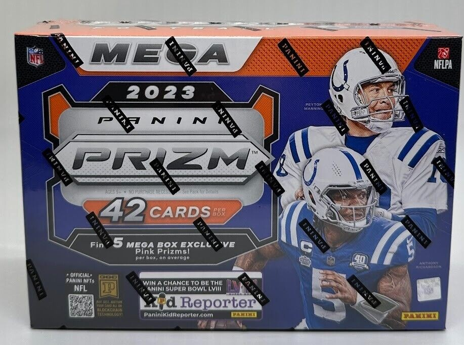 2023 PRIZM FOOTBALL MEGA BOX