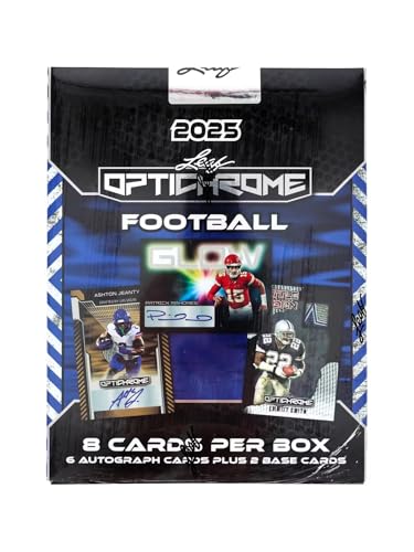 2025 LEAF OPTICHROME FOOTBALL HOBBY BOX