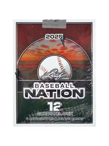 2025 LEAF BASEBALL NATION HOBBY BOX