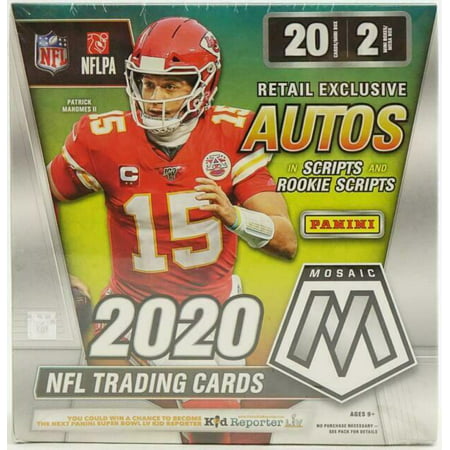 2020 MOSAIC FOOTBALL SEALED MEGA BOX